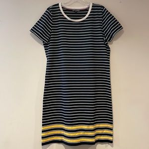 Tommy Hilfiger Striped T-Shirt Dress ; Size XL